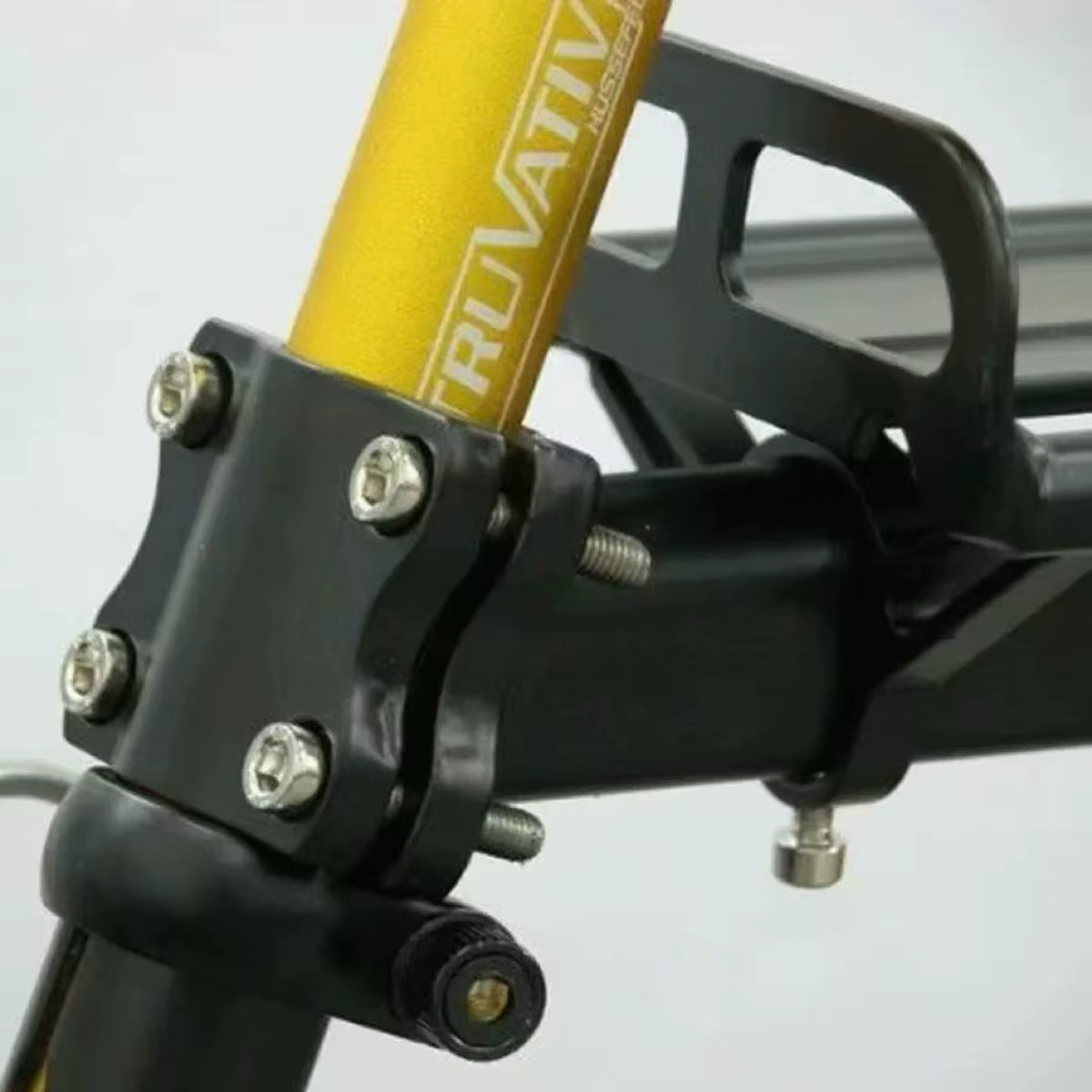 Porte-bagages de vélo en alliage d'aluminium