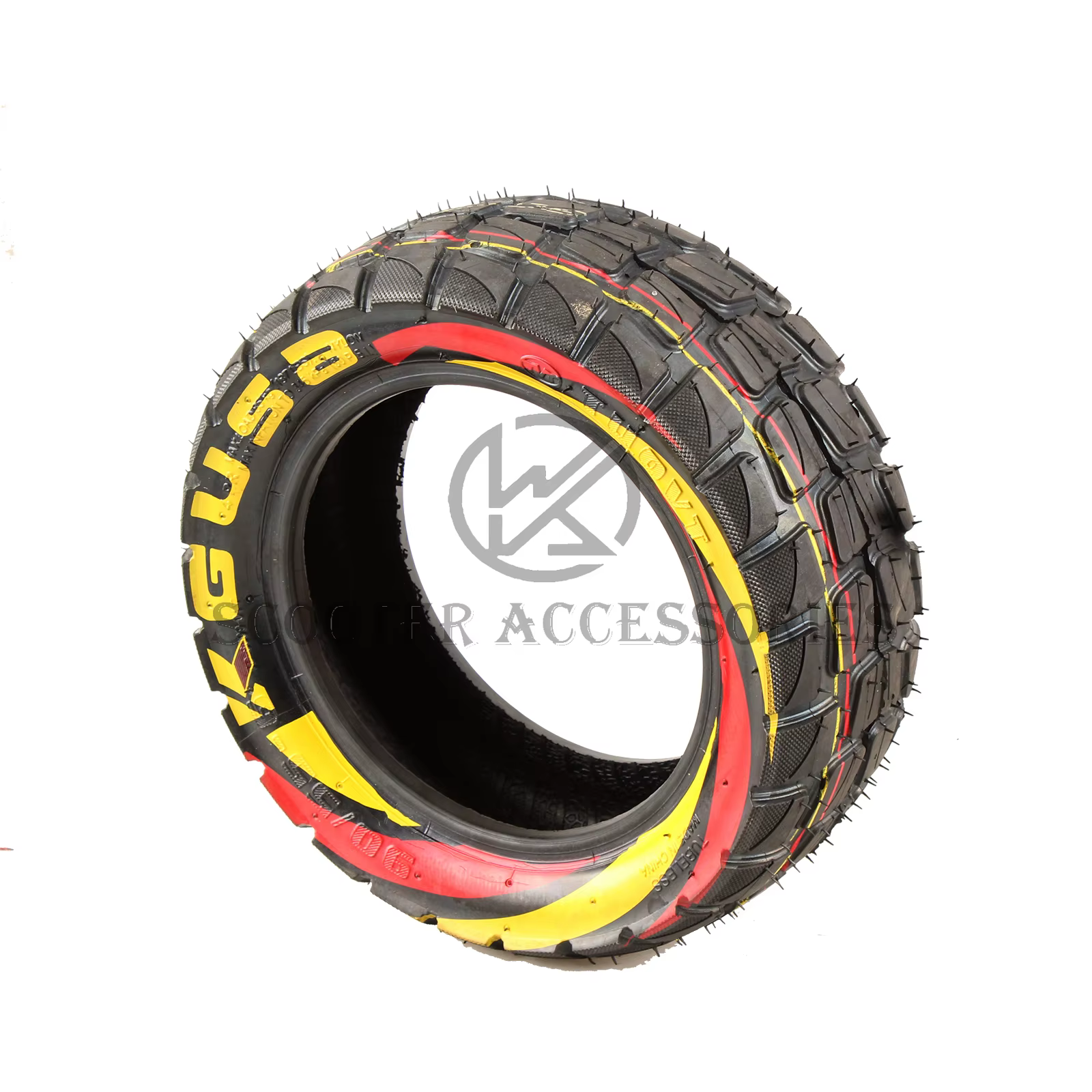 Pneu coloré 90/55-6 pour trottinette électrique Dualtron Thunder ZERO 11X Kaabo Wolf Warrior 11 pouces