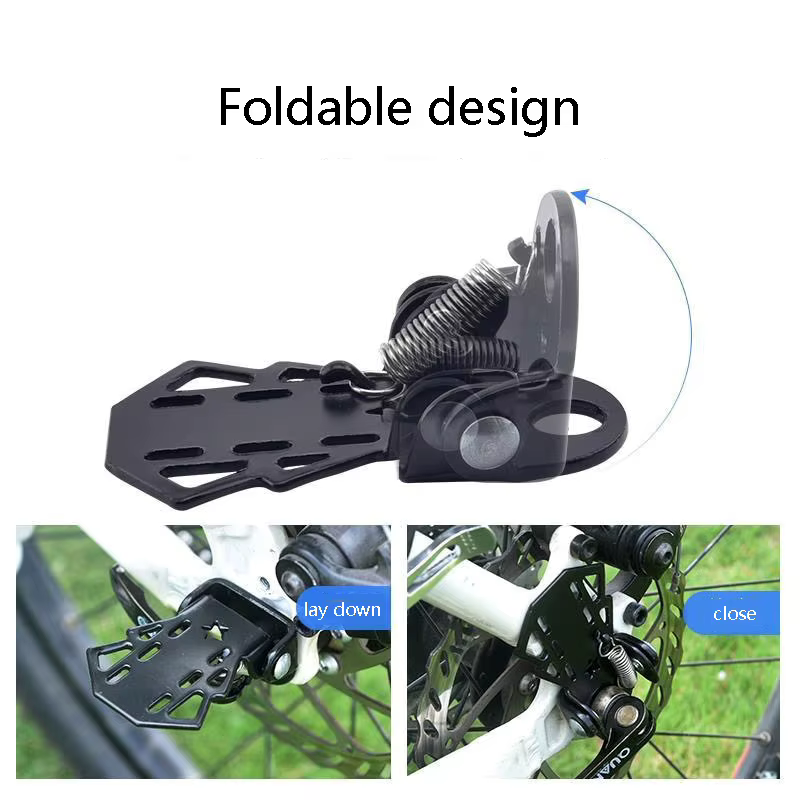 Repose-pieds de siège arrière de vtt Durable