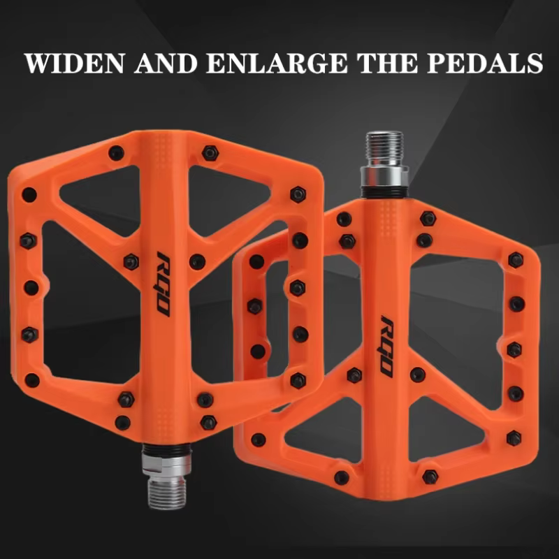 Pédales de vélo vtt plate-forme en nylon
