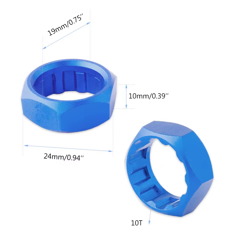Axe de pédale de vélo SHIMANO 10T