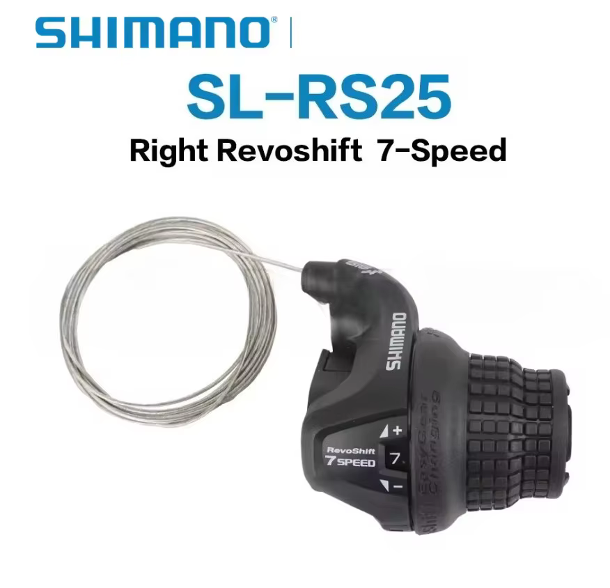 Levier de vitesses Shimano Tourney SL RS25 Revoshift Grip Bike Twist Shifter 3*6s 3*7s 18S 21s pour vélo avec poignées RS35 comme RS31 RS36