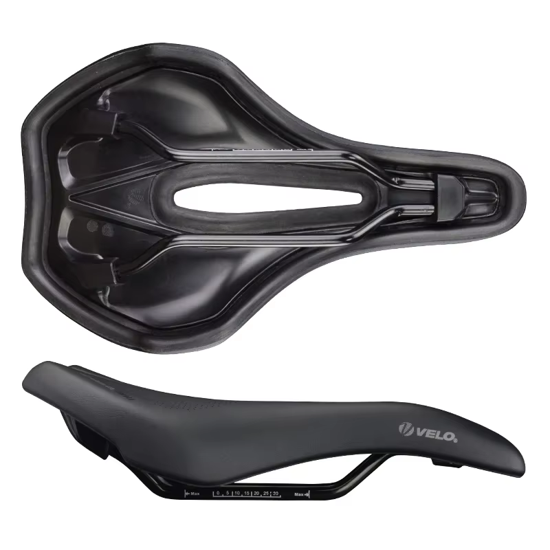 VELO Original VL-3543 PU confort creux respirant selle