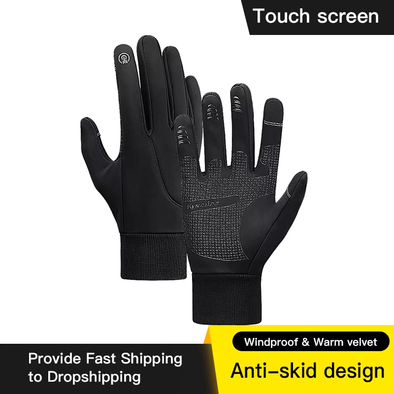 Gants thermiques étanches à écran tactile pour hommes et femmes