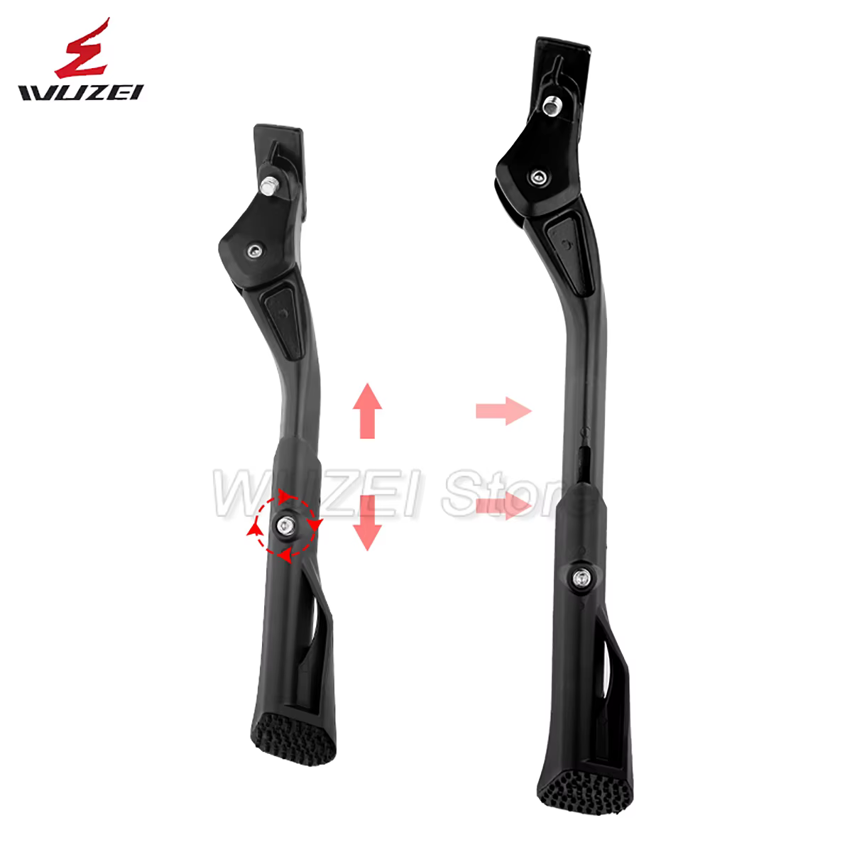 Support de pied réglable pour VTT