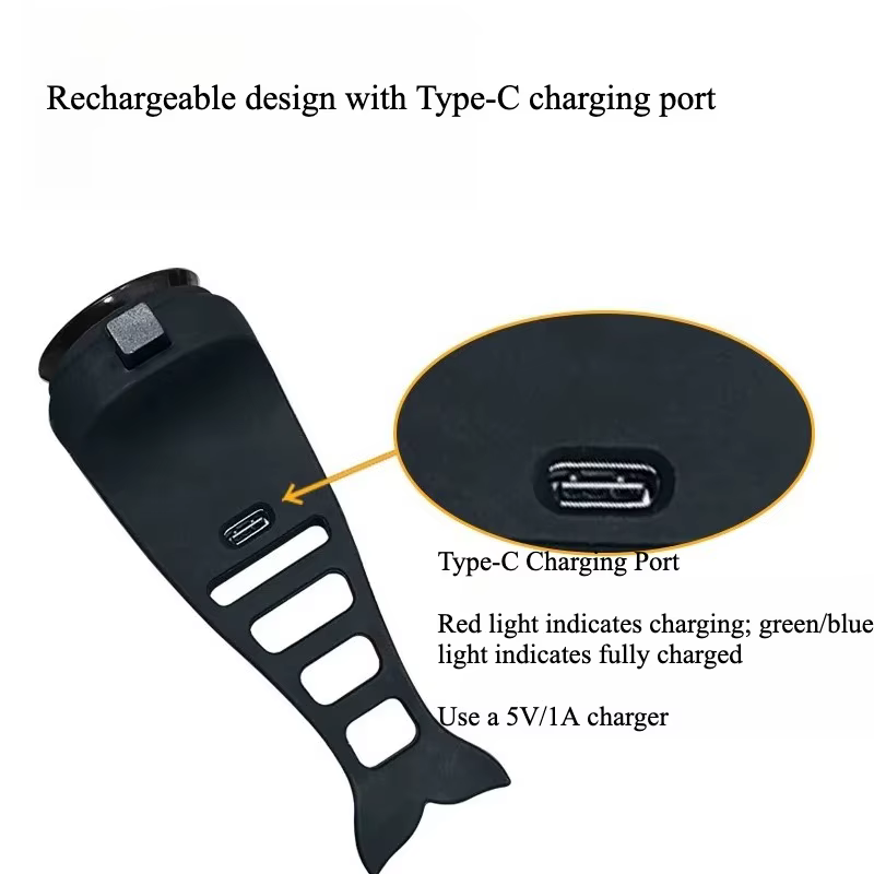 Klaxon électrique rechargeable pour vélo