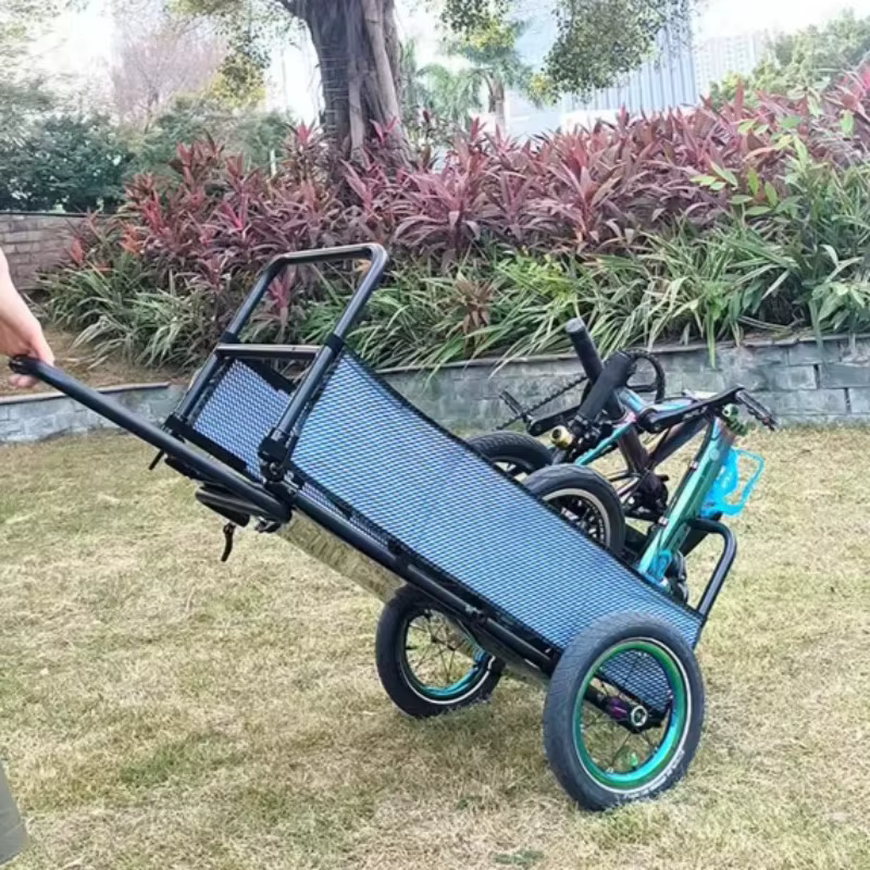 Remorque de vélo en alliage d'aluminium