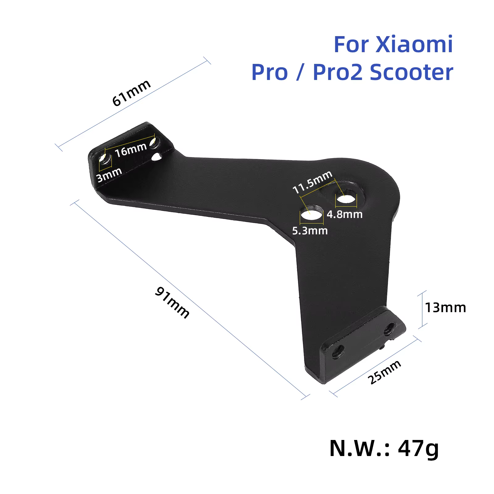 Support d'amortisseur de Scooter