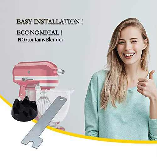 Couremplaçant d'entraînement de mélangeur avec kit de pièces de rechange Spblown, accessoires de remplacement pour KitchenAid, ultra durable, 9704230