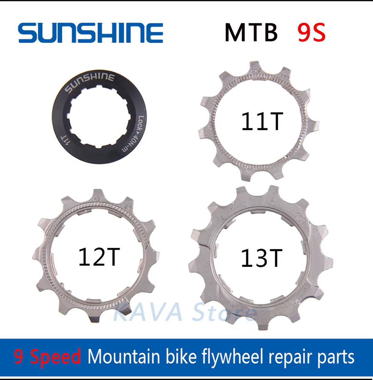 Cassette de vélo Cog vtt