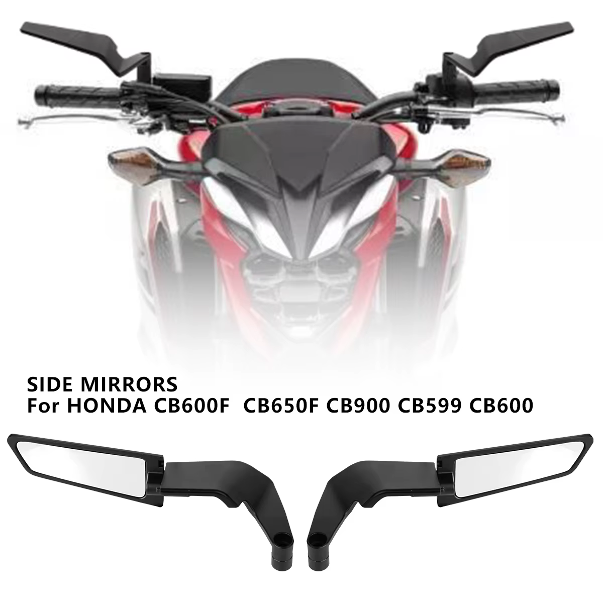 Winglets furtifs réglables pour moto YAMAHA
