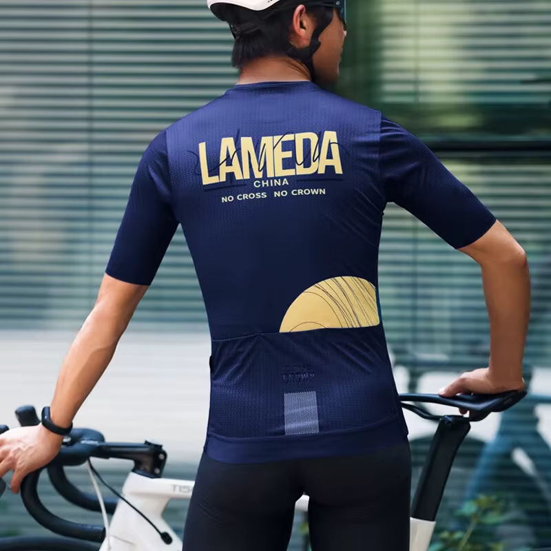 LAMEDA maillots hommes manches longues vtt vélo chemises tout-terrain