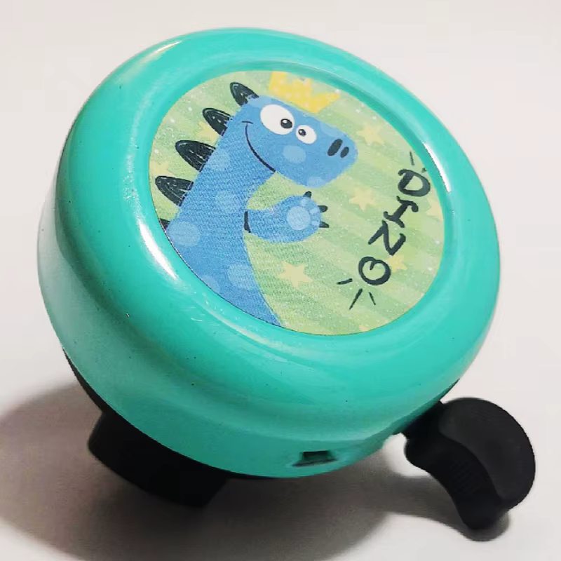 Cloche de vélo licorne de dessin animé pour enfants