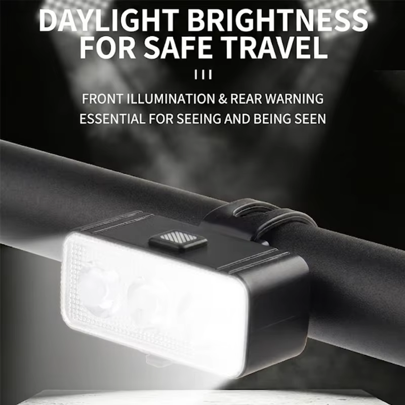 Kit d'éclairage de vélo LED avant et arrière