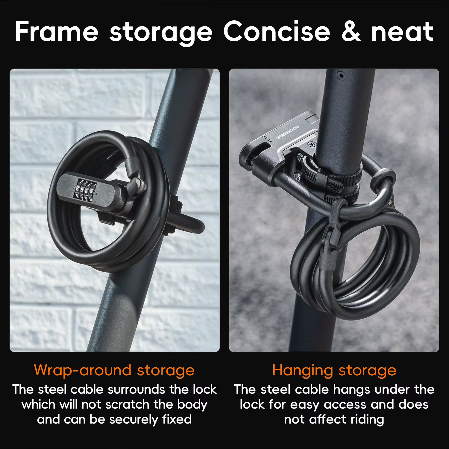 ROCKBROS – serrure rotative pour Scooter électrique