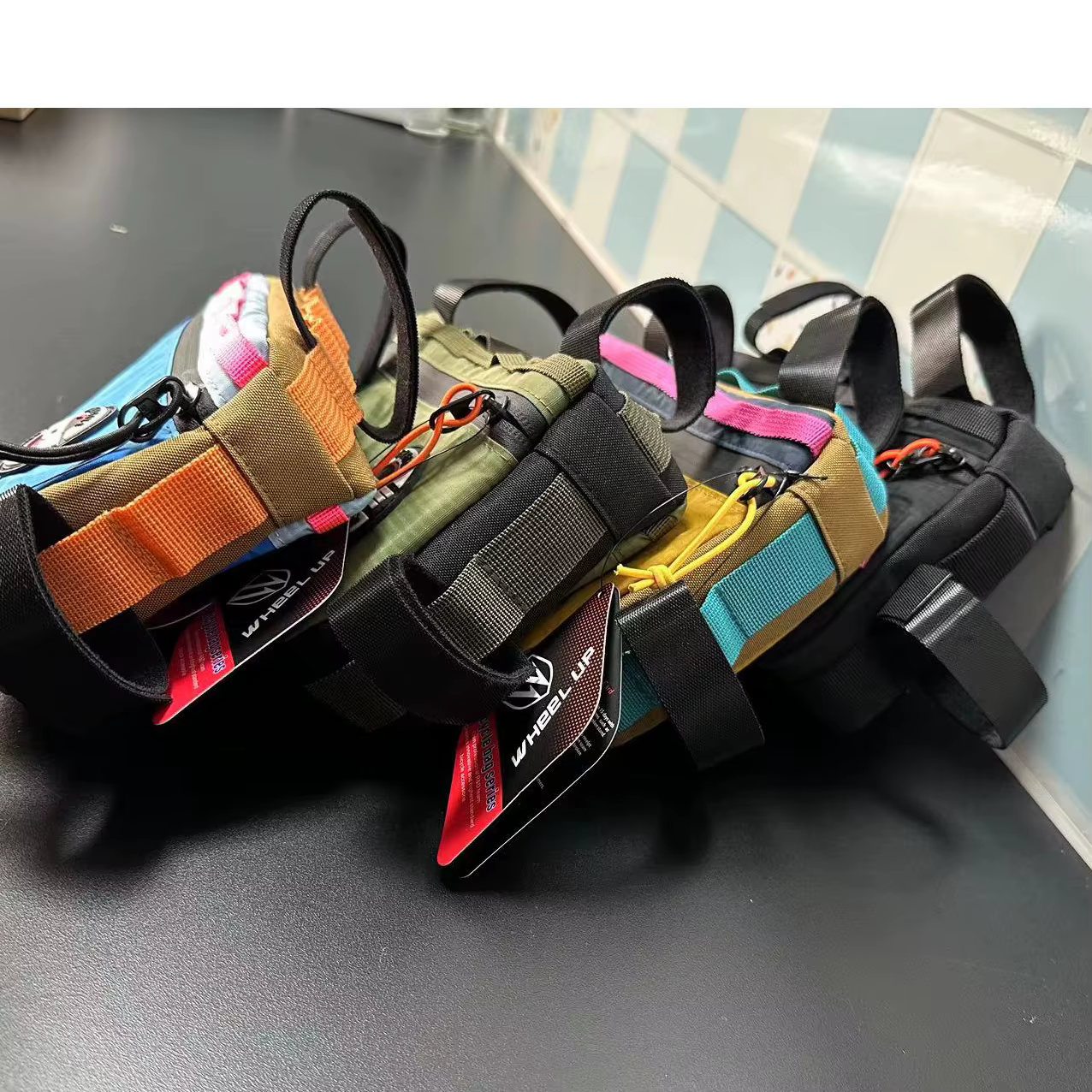 Sac triangulaire étanche pour vélo de montagne