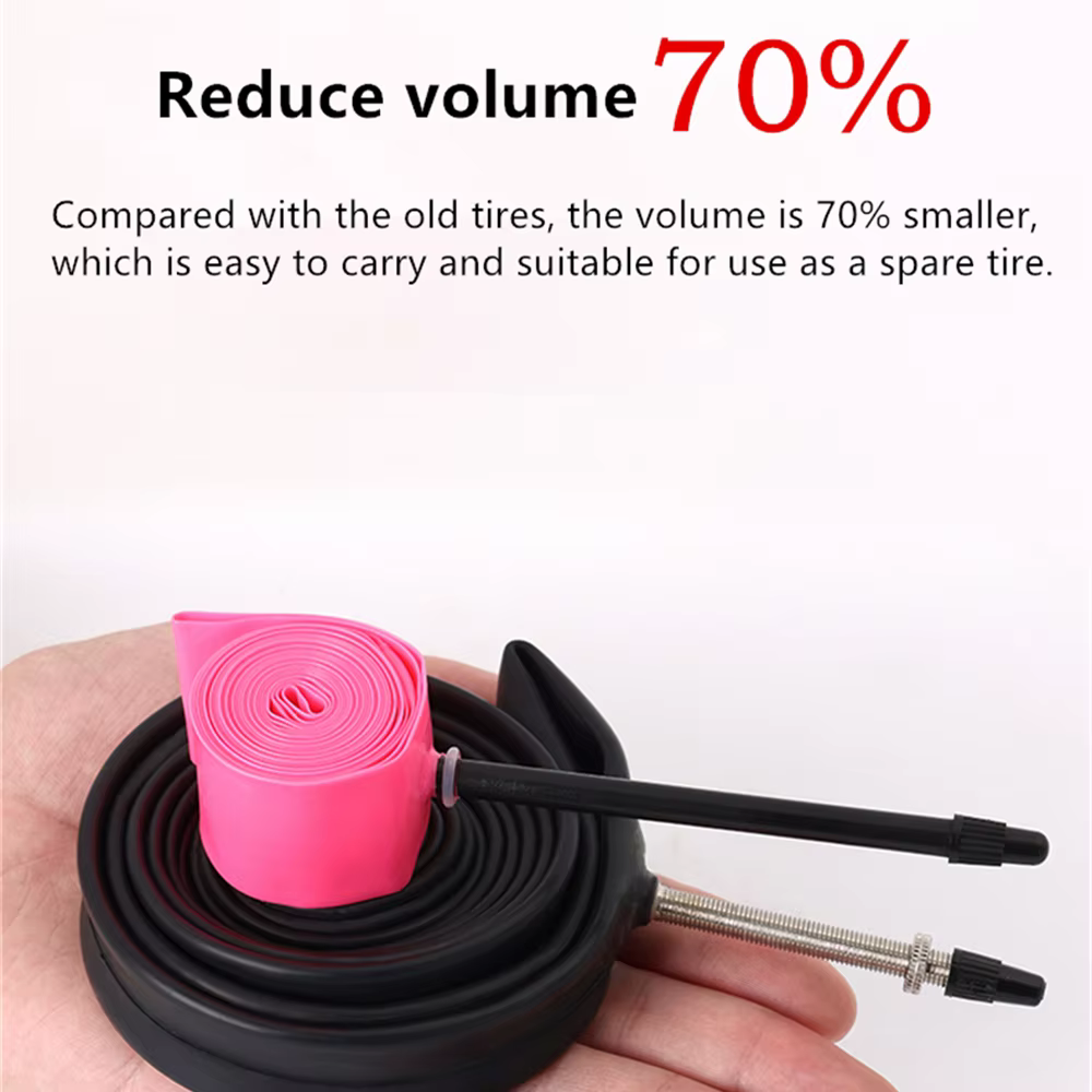 Chambre à air de vélo ultralégère NPY 28g en TPU