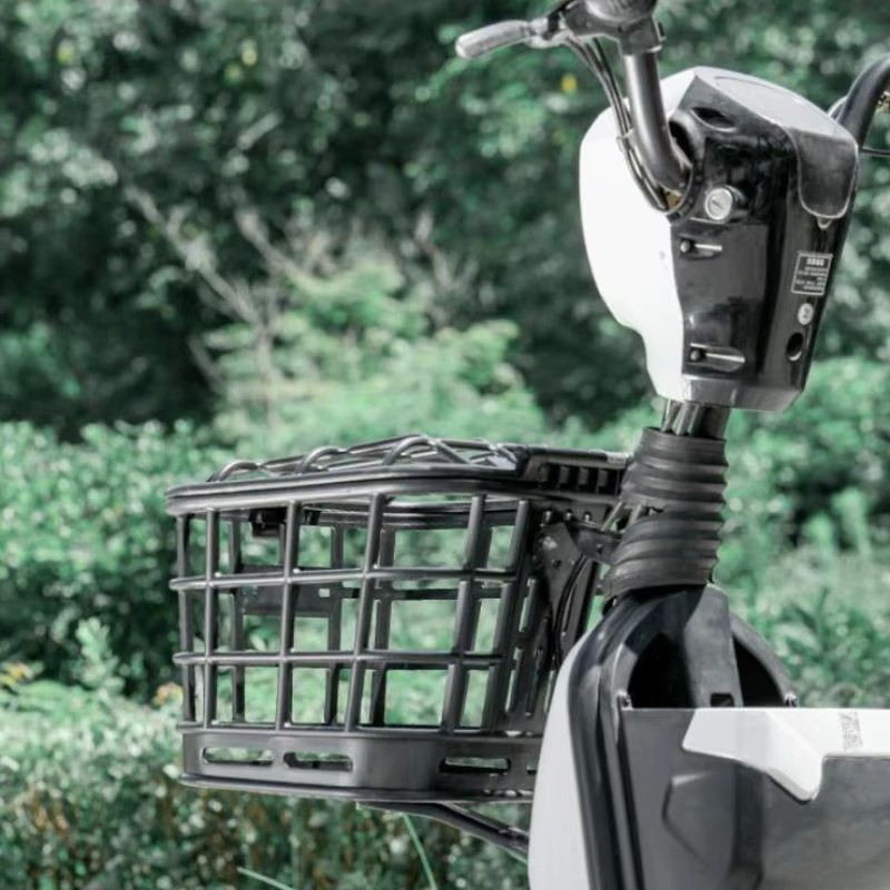 Offre spéciale 1 ensemble grande capacité Anti Extrusion vélo avant panier noir PC détachable