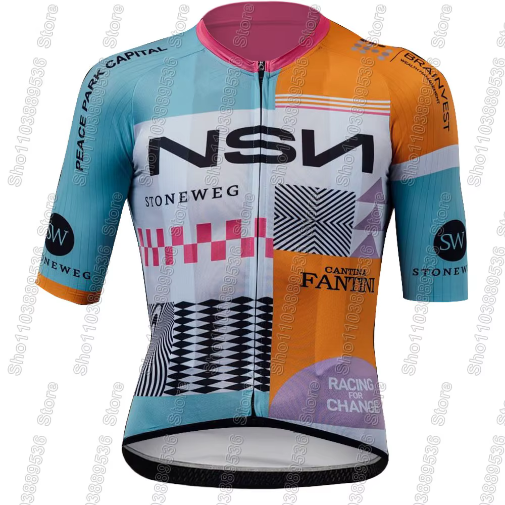 NSN Team 2026 Maillot de cyclisme ensemble été hommes vêtements de vélo chemises