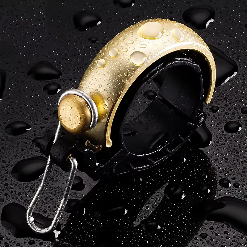 (Été6) cloche de vélo personnalité Vintage croustillant et fort pliant