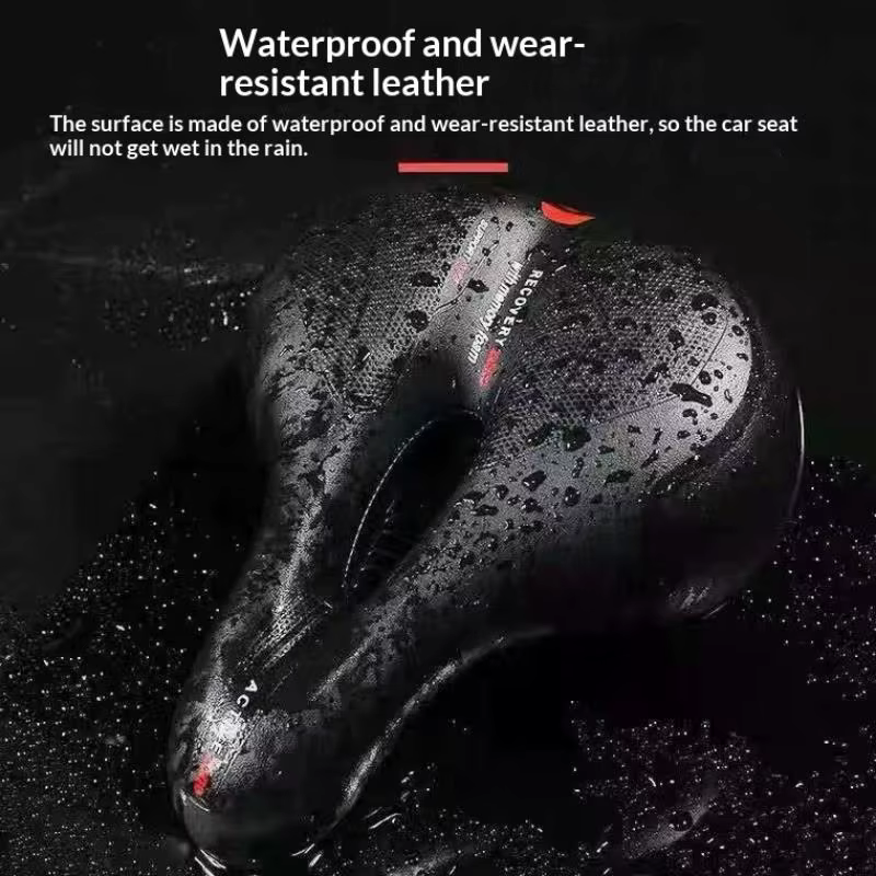 Hollow Breathable Bike Seat Shock Absorbing Comfort Big Butt Bicycle For Men Women Road Cycling Safety Accessory