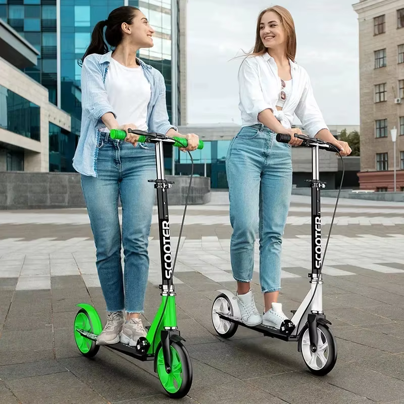 Scooter de ville à deux roues pour adultes et enfants