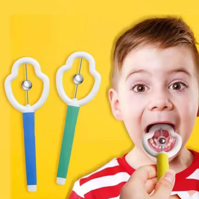 Entraîneur de la langue pour enfants, exercice de la prononciation des muscles oraux, grande flexibilité de la langue, outils génitaux du discours musculaire