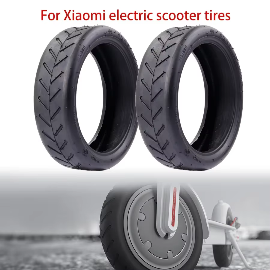 Pneu de remplacement avant et arrière pour Scooter électrique, 8 1/2x2, chambres à air gonflables de 8.5 pouces, pneus extérieurs en caoutchouc pour Xiaomi M365/PRO 1S