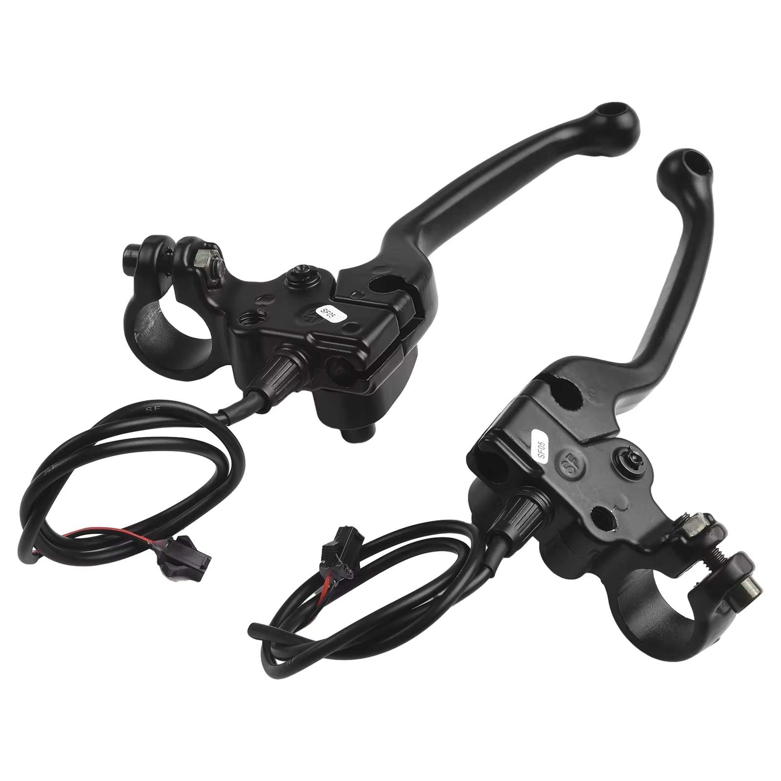 1 paire de leviers de frein mécaniques pour vélo électrique