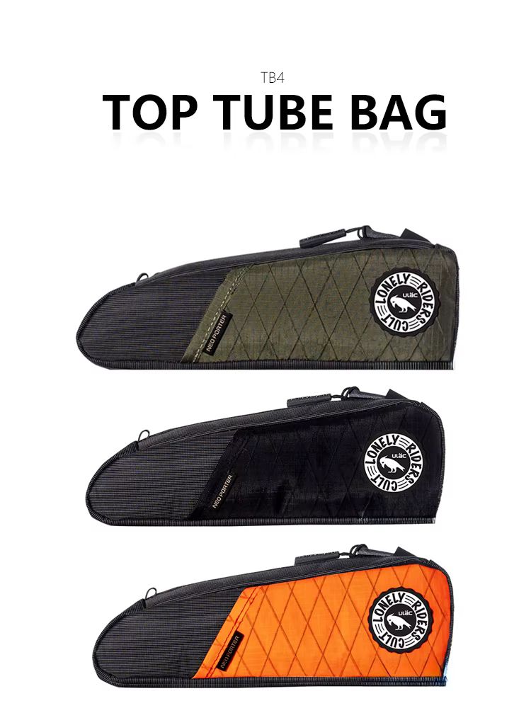 (ULAC) TREKKING sac de Tube supérieur de vélo léger rangement de cyclisme pour paquet de route/vtt organisateur Compact