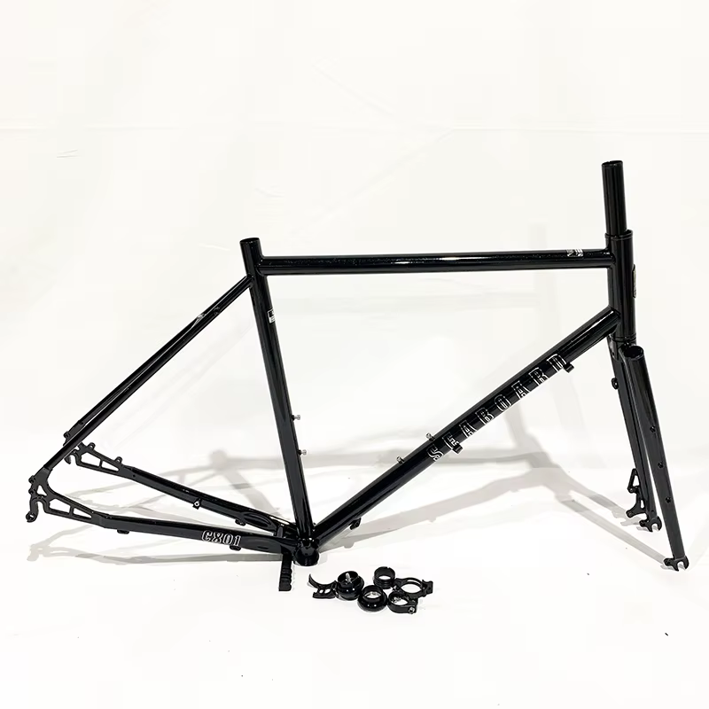 Cadre de vélo de route/gravel TSUNAMI CX01 en acier CR-MO