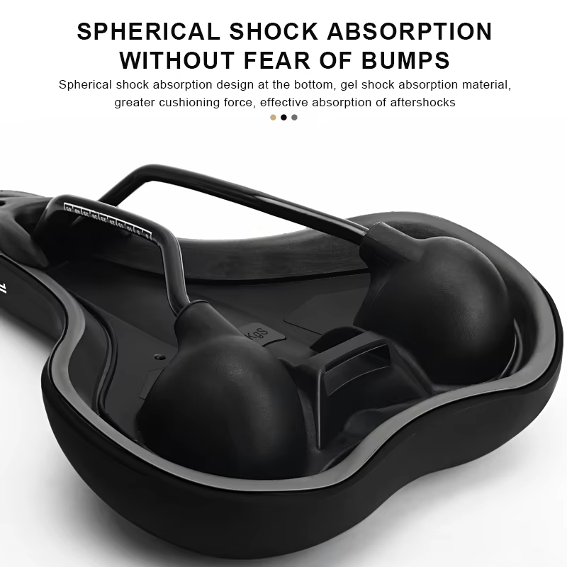 Selle de vélo confortable en mousse à mémoire de forme