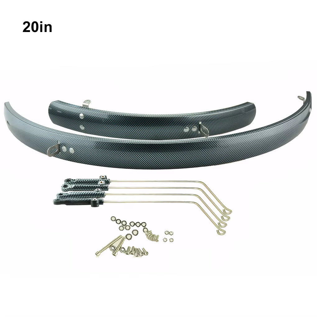 Garde-boue rétro de vélo pliant de 16/20 pouces