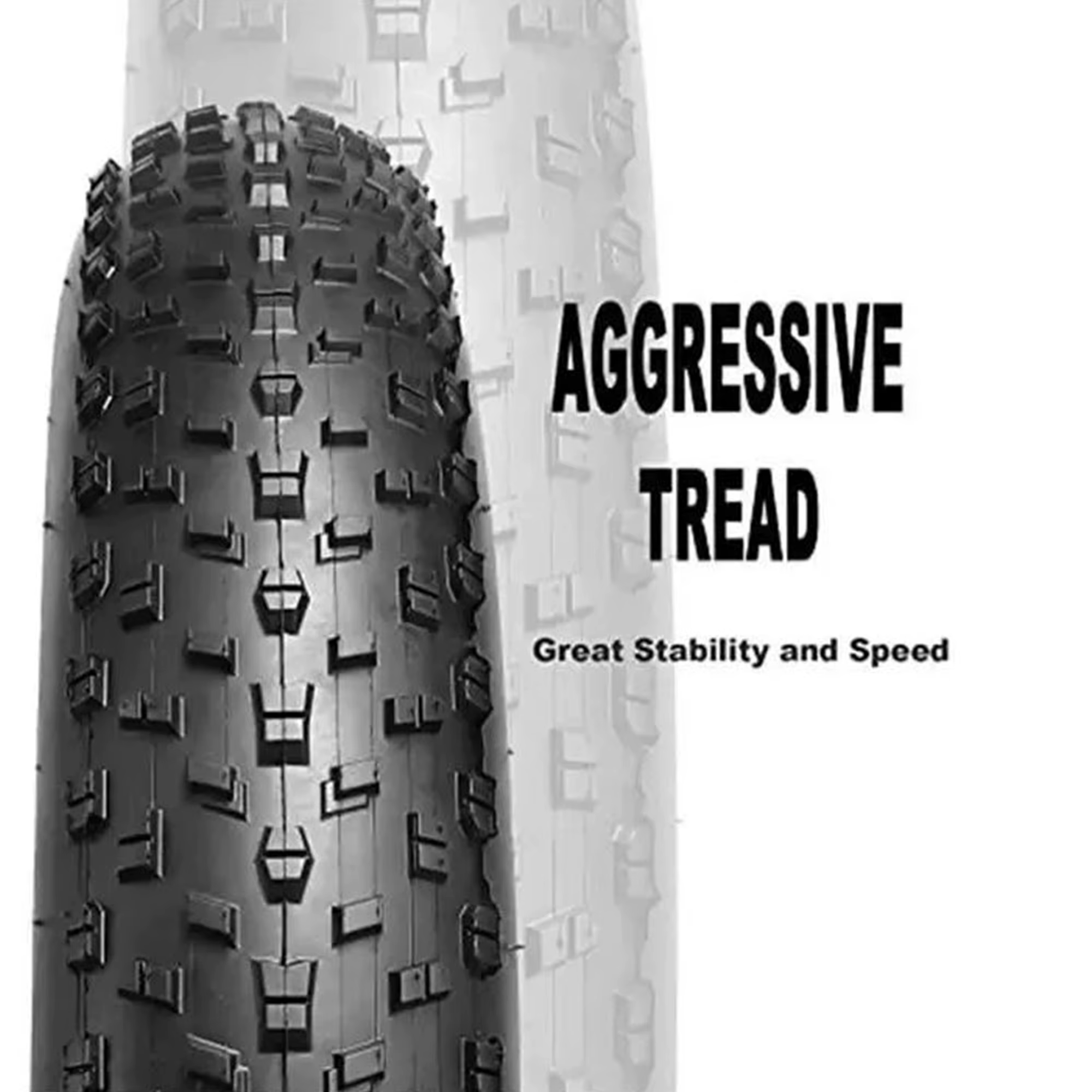 Pneu de vélo électrique pliant robuste en Kevlar Bead de 20 pouces-pneus 26/20 pouces (26x4.0