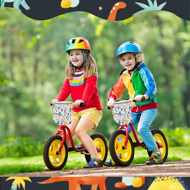 Sac de guidon vélo enfants, panier de vélo enfants avant