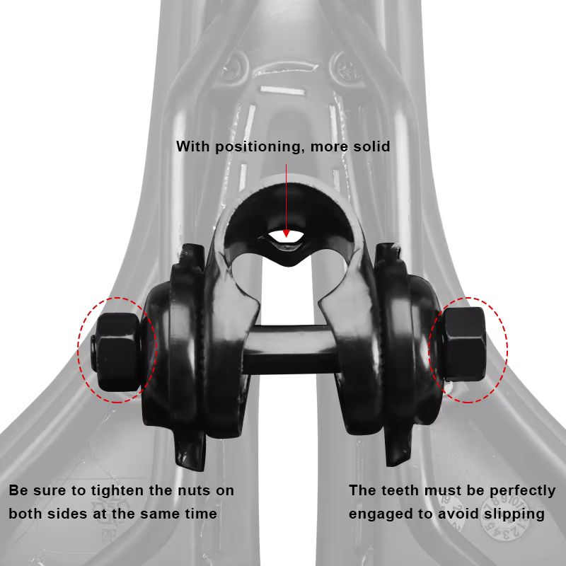 Pince de fixation de Conversion de selle de vélo