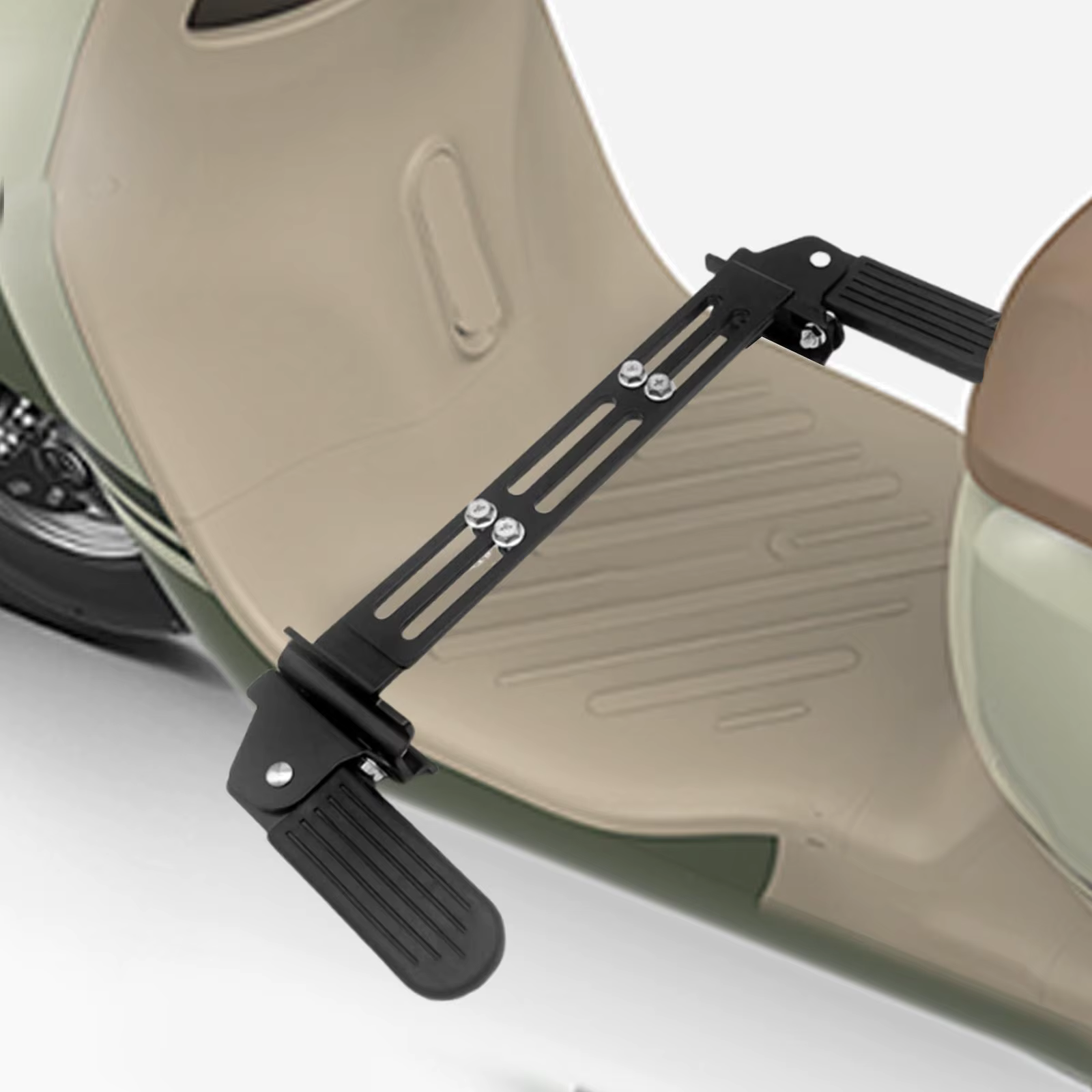 Repose-pieds avant de vélo électrique extensible