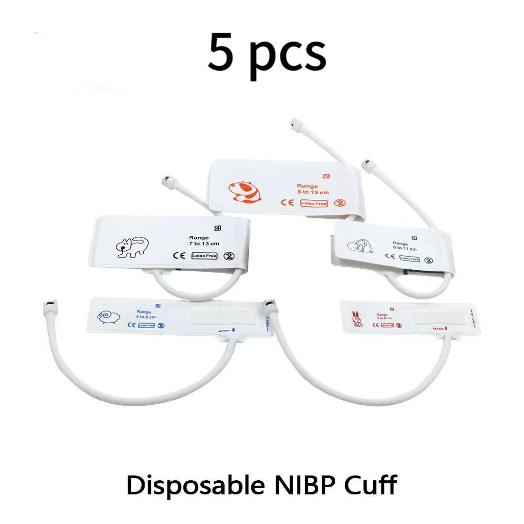 Les accessoires pour moniteurs vétérinaires Am6100 peuvent manipuler les signes vitaux des animaux : PR, HR, NIBP (pression artérielle) Spo2、 Respiration TEM