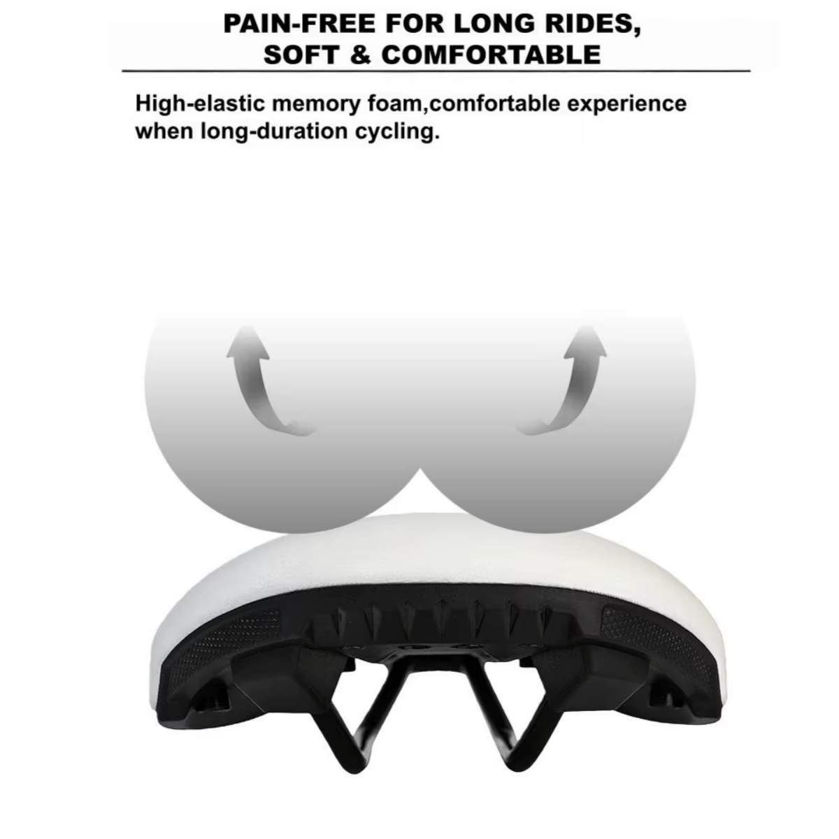 Selle de vélo confortable pour hommes et femmes