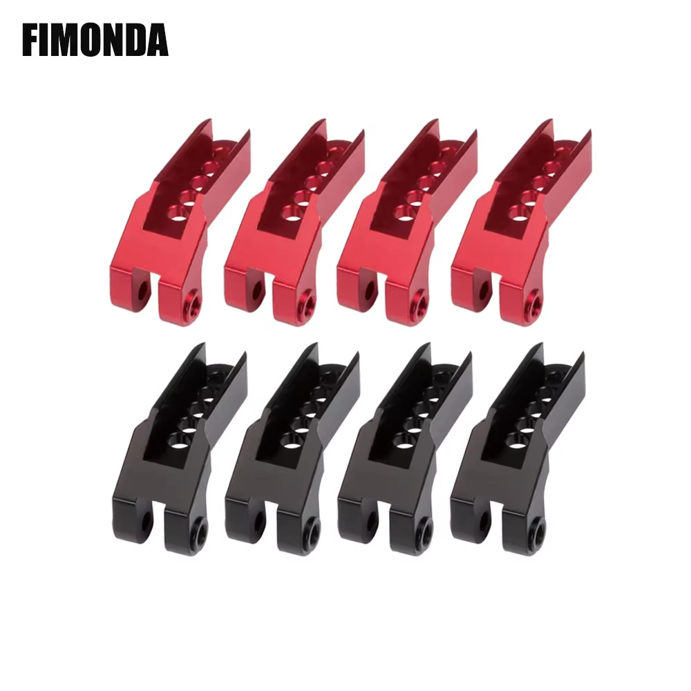Amortisseurs TRtage en alliage d'aluminium 4 pièces montage réglable tour cerceaux pour 1/10 RC voiture inoler TRX-4 Bronco Defender dehors G500 K5 Blazer