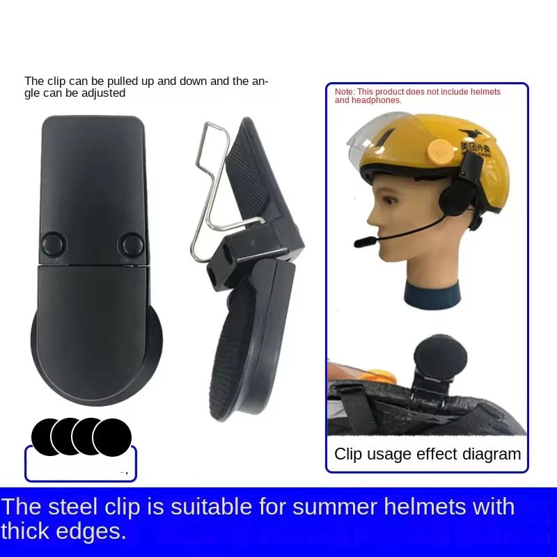 Pince de fixation pour casque de vélo électrique