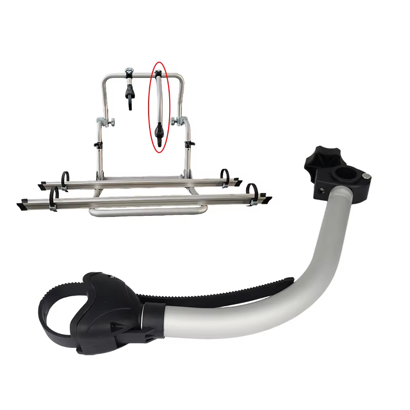 Pince de fixation de guidon en alliage d'aluminium pour porte-vélos de toit de camping-car