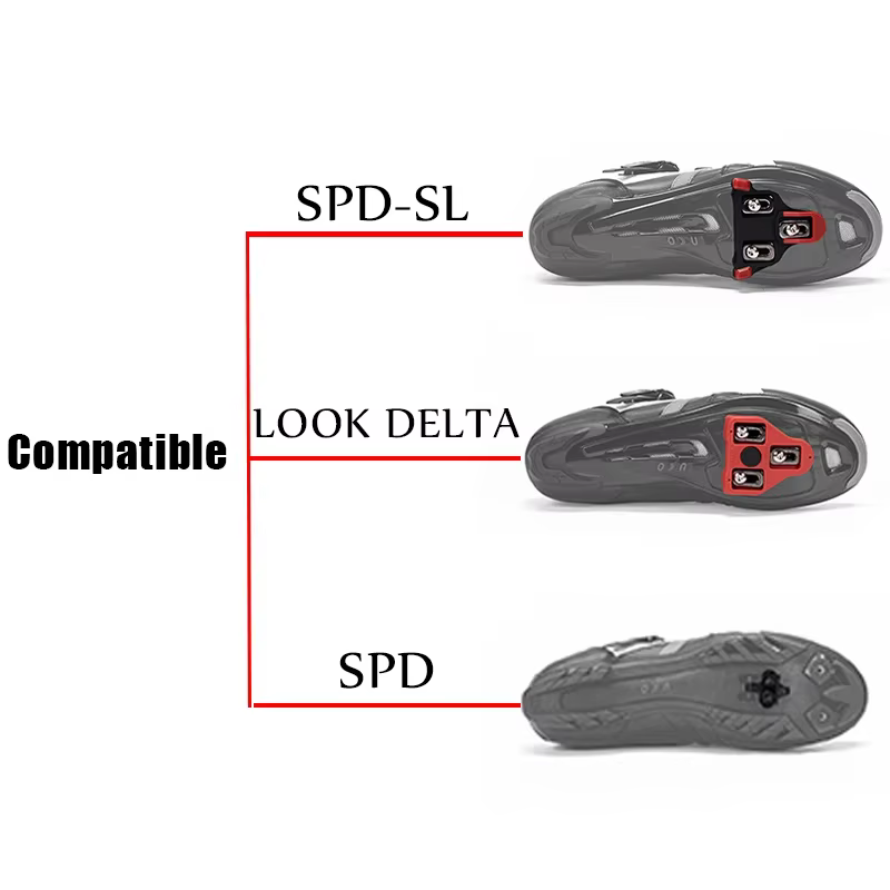 BUCKKubBicycle verrouillage pédale Aleats SPD-SL LOOK Delta route vélo chaussures Aleat éventuelles D VTT