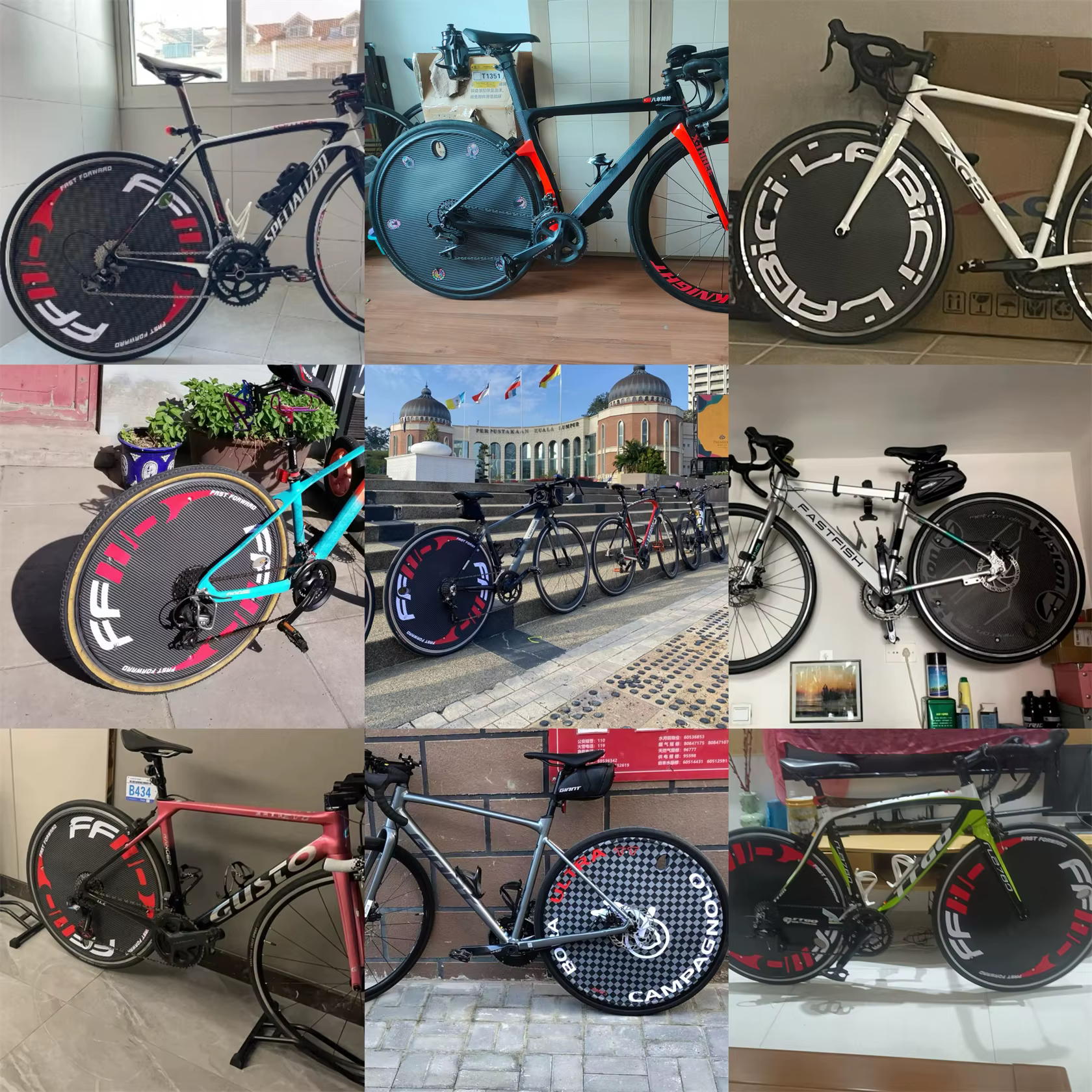 Housses de roue de vélo de montagne de 26 pouces/couvercle
