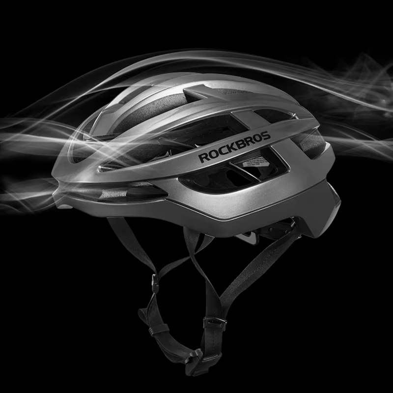 Casque de vélo aérodynamique une pièce