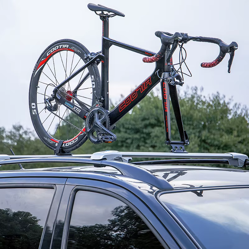 Support de vélo pour support de toit de voiture