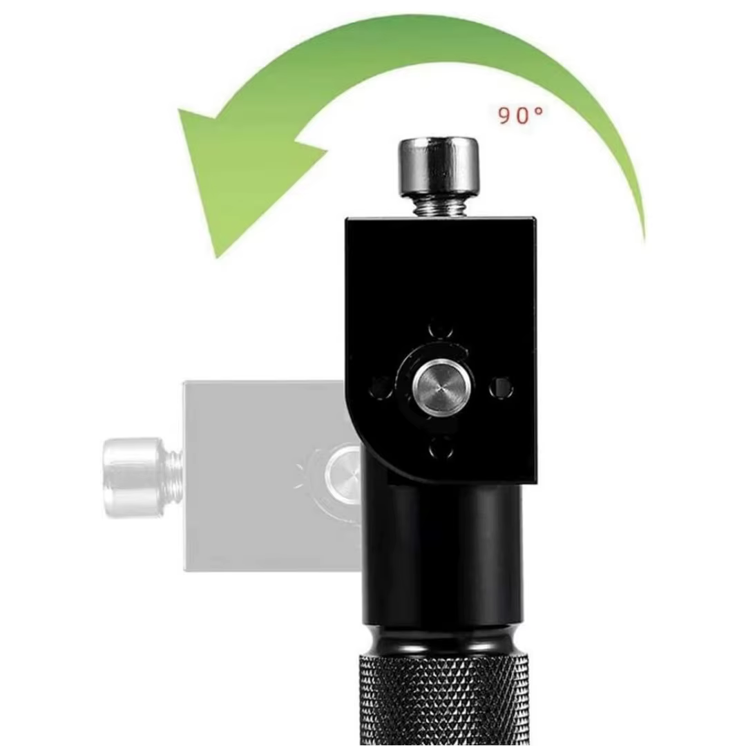 Repose-pieds pliables en aluminium de 8 mm