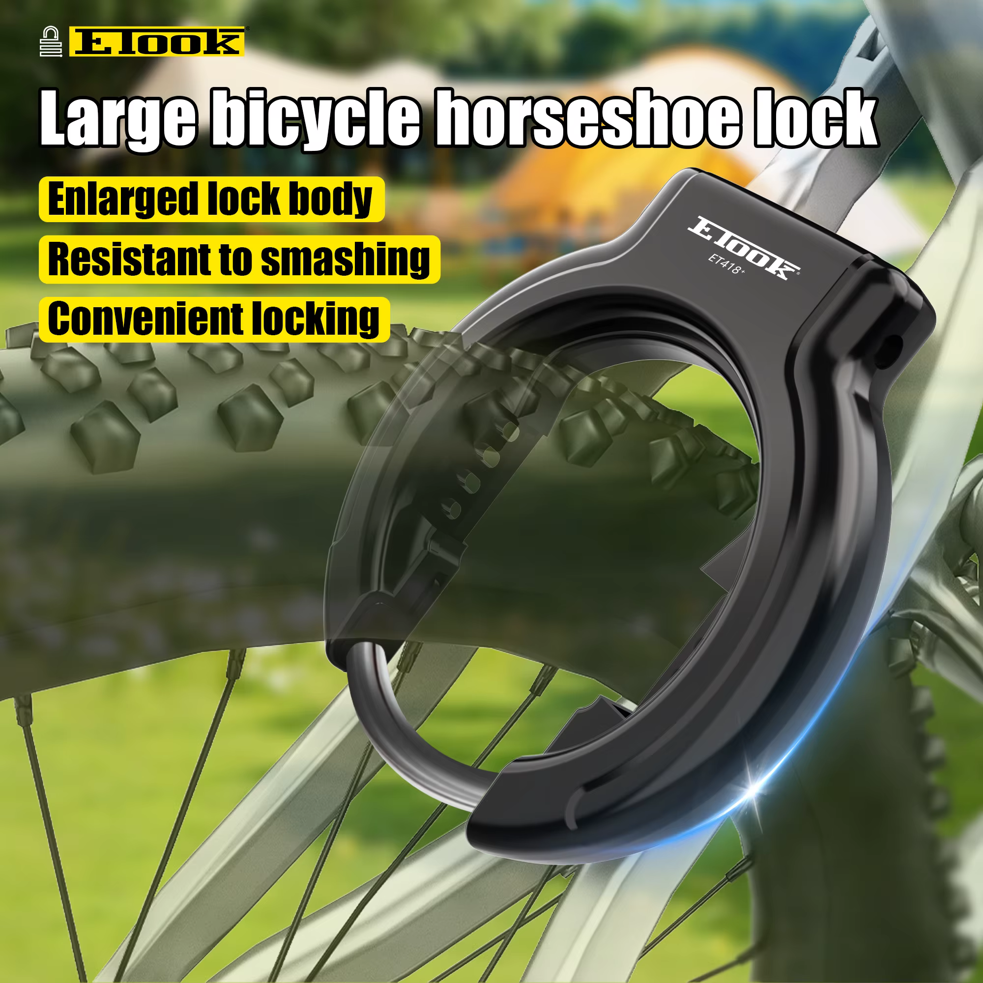 Antivol de cadre de vélo ETOOK