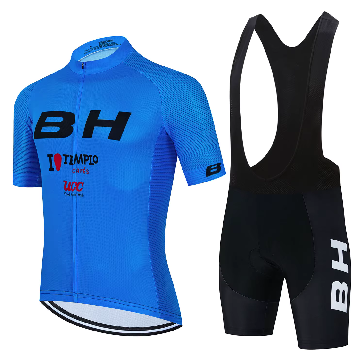 Ensemble de cyclisme de l'équipe BH pour hommes