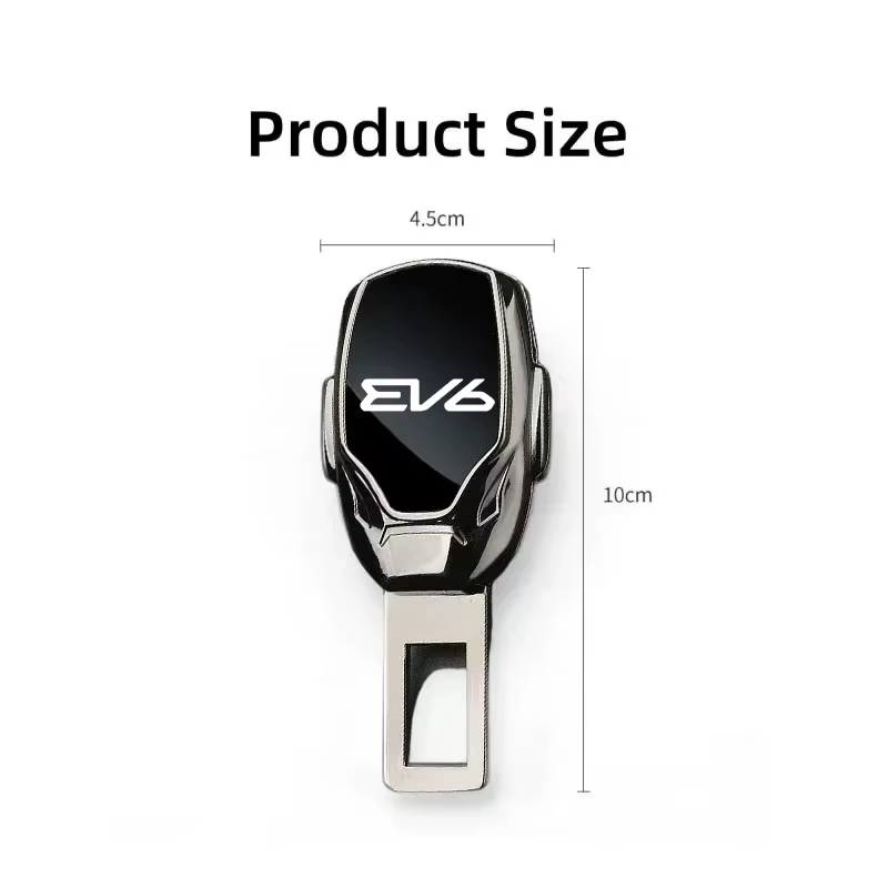 Boucle de ceinture de sécurité pour voiture, accessoires d'extension de sangle de sécurité automobile, intérieur pour EV6